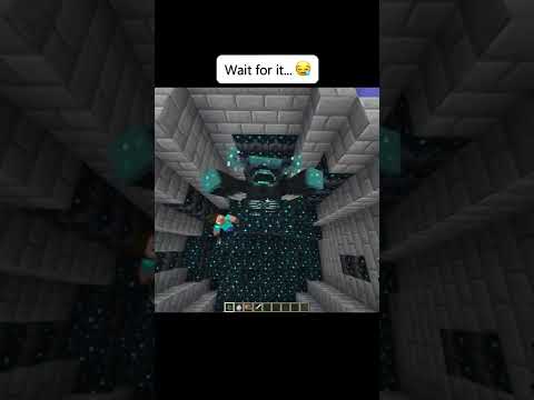Minecraft Warden : Do you remember 🥺…#shorts #minecraft