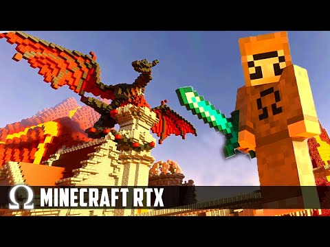 Minecraft with RTX = AWESOME! 😲 | Minecraft RTX Gameplay