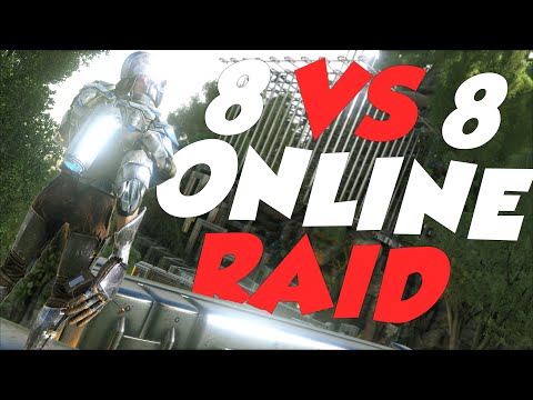 MY BEST ONLINE RAID in 10,000 Hours on ARK : Survival Evolved