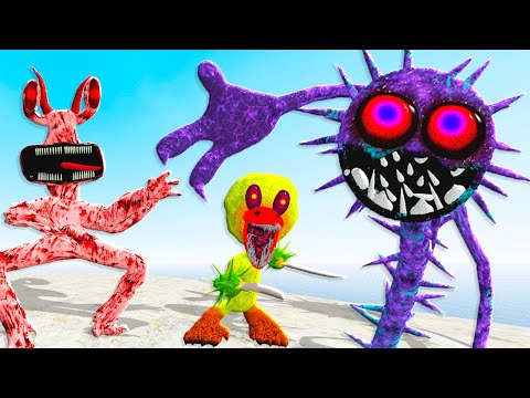 My Rainbow Friends are… CURSED! (Garry's Mod)