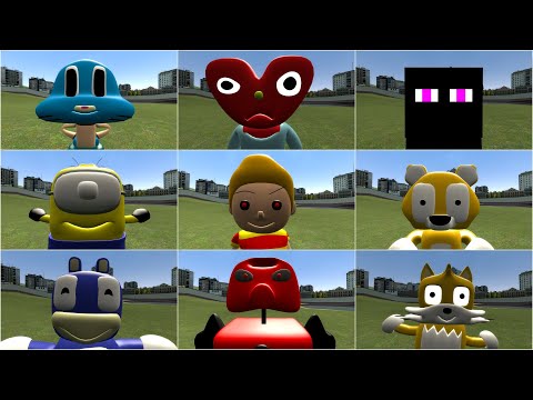 NEW ALL 3D MEMES SANIC CLONES JUMPSCARES in Garry's Mod!