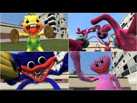 NEW ALL POPPY PLAYTIME CHAPTER 2 JUMPSCARES in Garry's Mod!