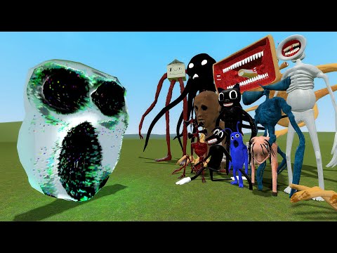 NEW AMBUSH DOORS vs ALL TREVOR HENDERSON CREATURES In Garry's Mod!