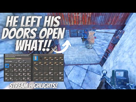 No shot this happened on stream! Rust console edition Stream highlights