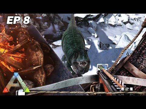 On capture un Gigano sans piège ! Ark Survival Evolved Brontosaure Ep8