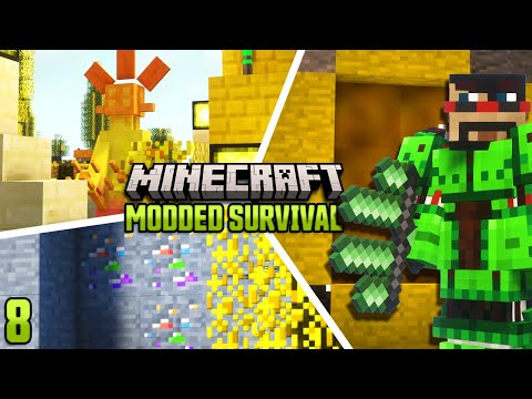 One Giant Leap | Minecraft Modded Survival Ep. 8