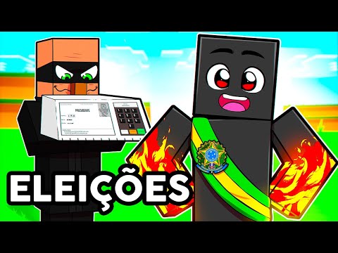 Preciso VENCER as ELEIÇÕES e virar PRESIDENTE do MINECRAFT