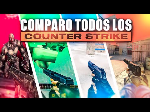 Probé TODOS los COUNTER STRIKE que han existido y me SORPRENDÍ…