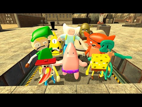 PUTTING ALL NEW 3D SANIC CLONES MEMES in Garry's Mod !