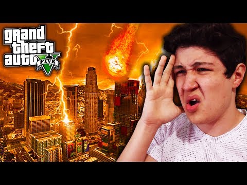 ¿Qué PASA si Cae un METEORITO en GTA 5? Grand Theft Auto V – GTA V Mods