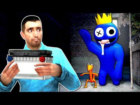 RAINBOW FRIENDS ARE AFTER ME in Garry's Mod!