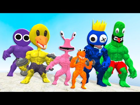 Rainbow Friends Muscle Mod (Garry's Mod)