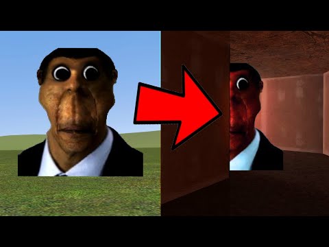 RUNNING FROM OBUNGA NEXTBOT – Garry's mod Sandbox