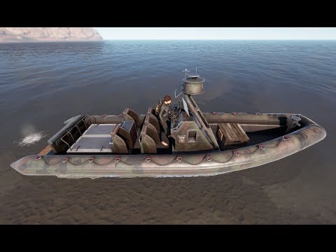 Rust – Военная лодка! Первый обзор!