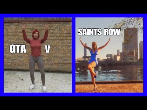 SAINTS ROW or GRAND THEFT AUTO V ?