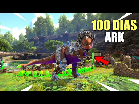 ¡SOBREVIVIENDO 100 DIAS en ARK Survival Evolved! | ESPECIAL 20k #19