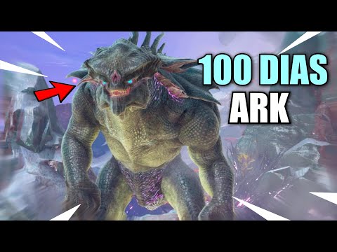 ¡SOBREVIVIENDO 100 DIAS en ARK Survival Evolved! KING TITAN GAMA Y BETA EXTINCTION #22