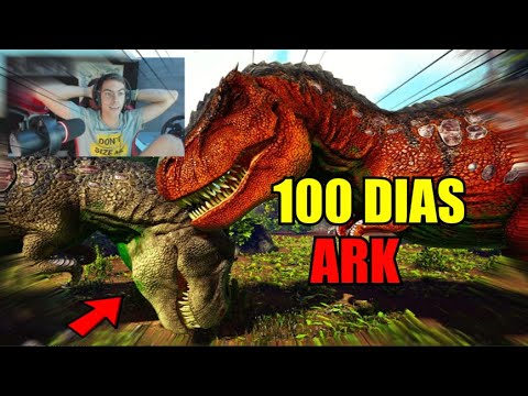 SOBREVIVIENDO 100 DIAS en Ark Survival Evolved! | REFORMAS Y PAREJA DE REXES!! #3