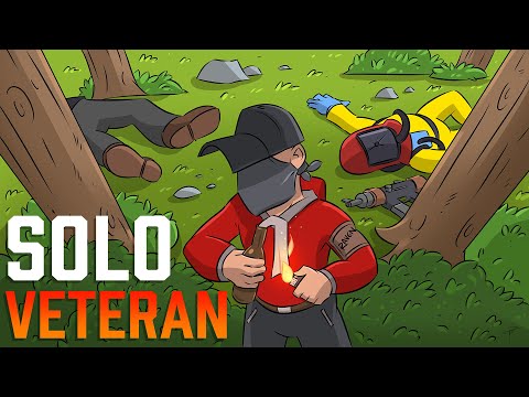 SOLO VETERAN VS 750 PLAYERS ! Rust