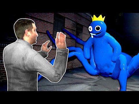 SPIDER RAINBOW FRIENDS ARE AFTER ME! (Garry's Mod)