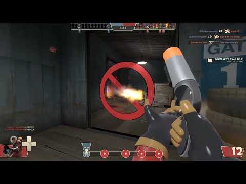 Team Fortress 2 Pyro Gameplay