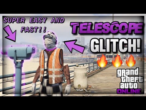TELESCOPE GLITCH IN GTA 5 ONLINE!! *SO EASY* (Grand Theft Auto 5)