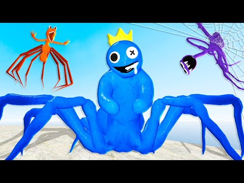 The RAINBOW FRIENDS Spiders! (Garry's Mod)