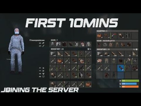 The solo experience loaded in 10mins -Rust console edition