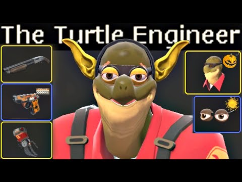 The Turtle Engineer🔸TF2 Gameplay (Scream Fortress 2022)