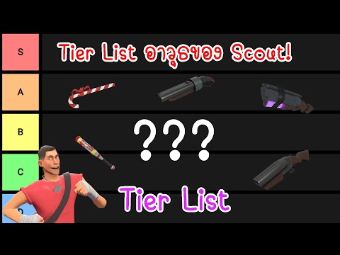 Tier List อาวุธของ Scout Team fortress2 Tier list#1