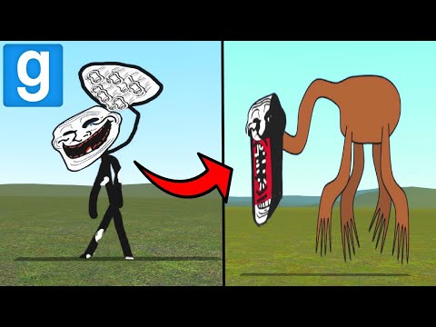 TROLLGE PACK TERRIFYING CREATURES! – Garry's mod Sandbox