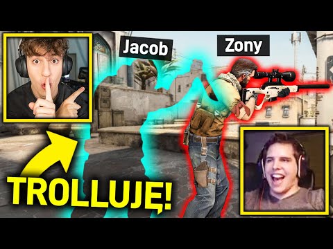TROLLUJĘ ZONEGO o KOSĘ za 2.500 ZŁ w CSGO