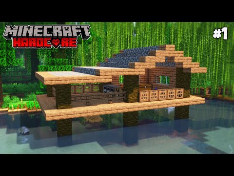 Un DÉBUT de SURVIE incroyablement beau ! Minecraft Hardcore 1.19 #1