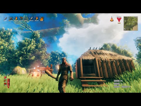 Valheim #1 衣食住を整える