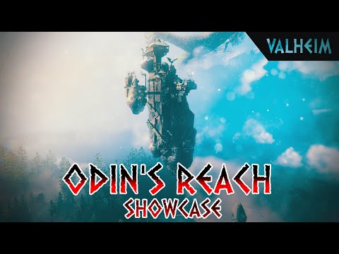 Valheim Build – Odin's Reach – Floating Castle, Showcase