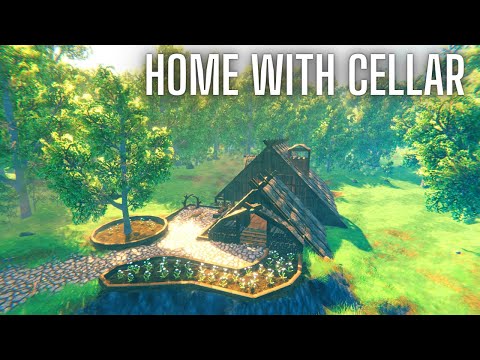 Valheim: Home with cellar