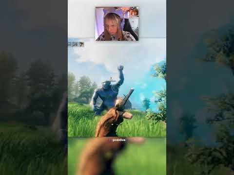 Valheim: How to NOT kill a troll.. #shorts