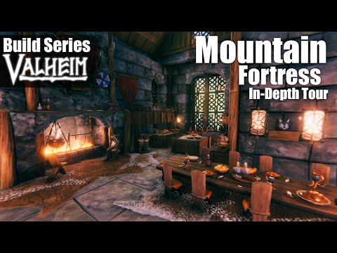 Valheim: Mountain Fortress Build | In-Depth Tour | Ep. 39