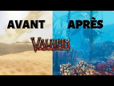 [VALHEIM] Nouveau Décor et Créatures pour le Biome Océan ! Faune et Flore sous-marines Krumpac Mods