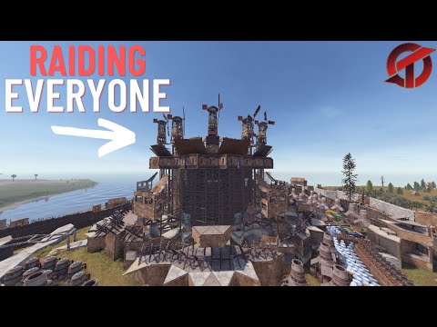 We Dominated a 1,000 PLAYER Rust Server.. | OT Zerg Wipe Progression