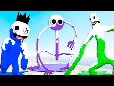 What if Rainbow Friends had NO COLOR?! (Garry's Mod)