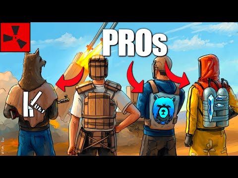When a Builder and 3 PROs play Rust…