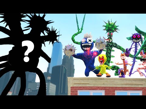 When All EVIL Rainbow Friends COMBINE! (Garry's Mod)