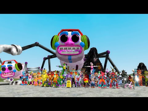 WHICH FNAF SECURITY BREACH CHARACTER IS STRONGEST In Garry's Mod