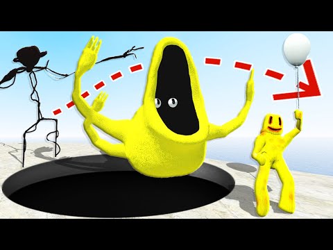 Who has the Longest Jump in the Backrooms? (Garry's Mod)