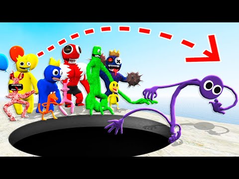 Who has the Longest Jump? – Rainbow Friends (Garry's Mod)