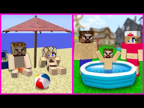 ZENGİN TATİL VS FAKİR TATİL! 😱 – Minecraft ZENGİN FAKİR HAYATI