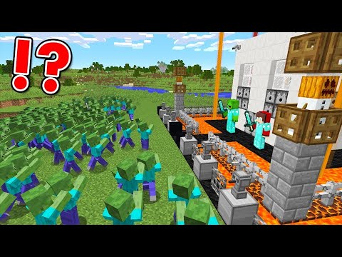 10 Security Build Hacks vs Zombies – Minecraft