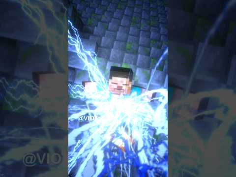 #16 – Epic Herobrine 🌩️ | #shorts #minecraft