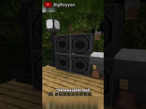 BigRoyyan Bangunin Villager Sahur Di Minecraft#shorts